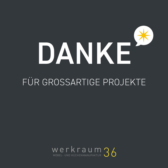 Danke für großartige Projekte